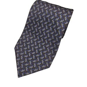 DANIEL CREMIEUX Hand Made in Italy Tie Blue 100% Silk Limited Edition #7/234